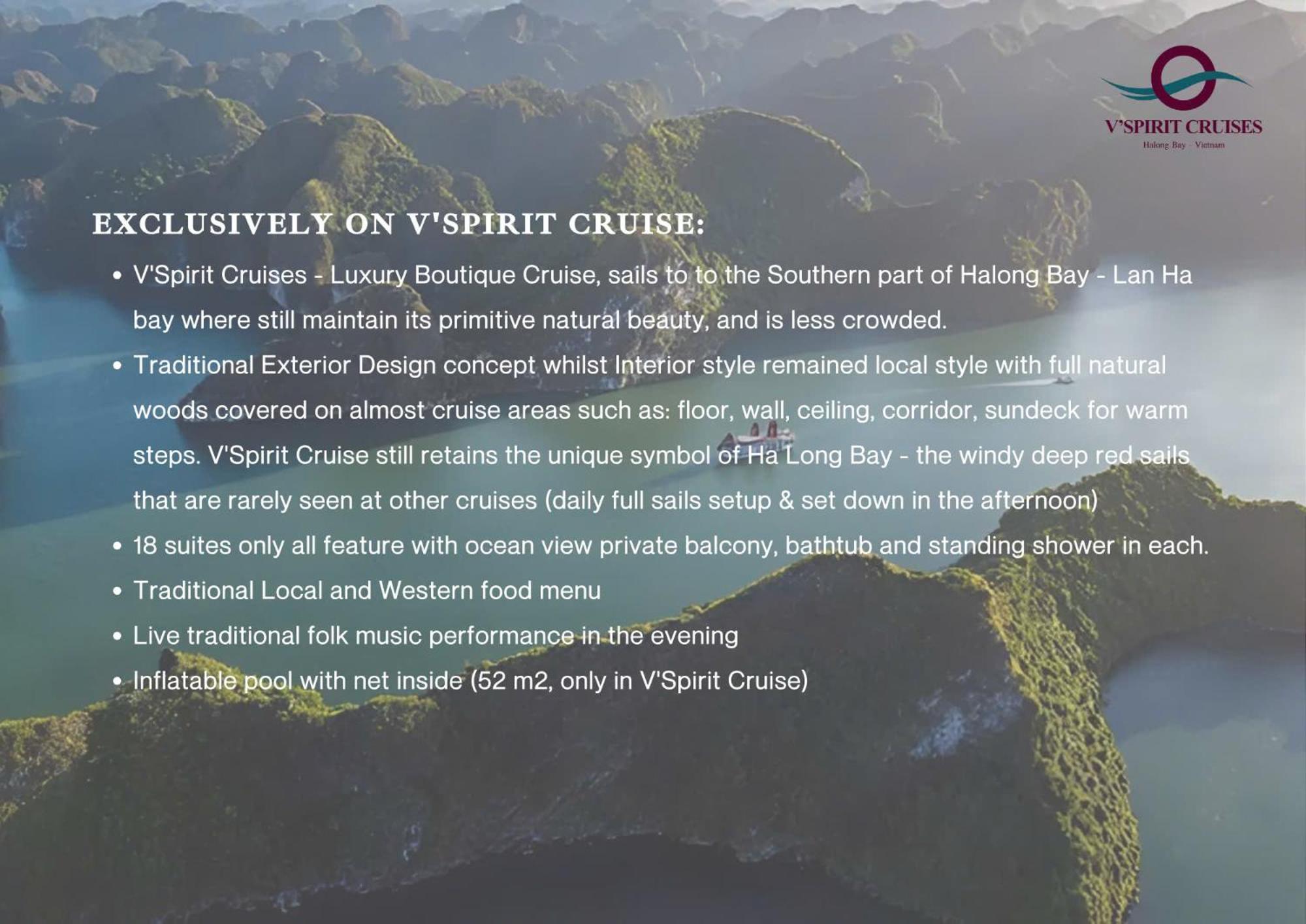ホテル V'Spirit Cruise ハロン エクステリア 写真
